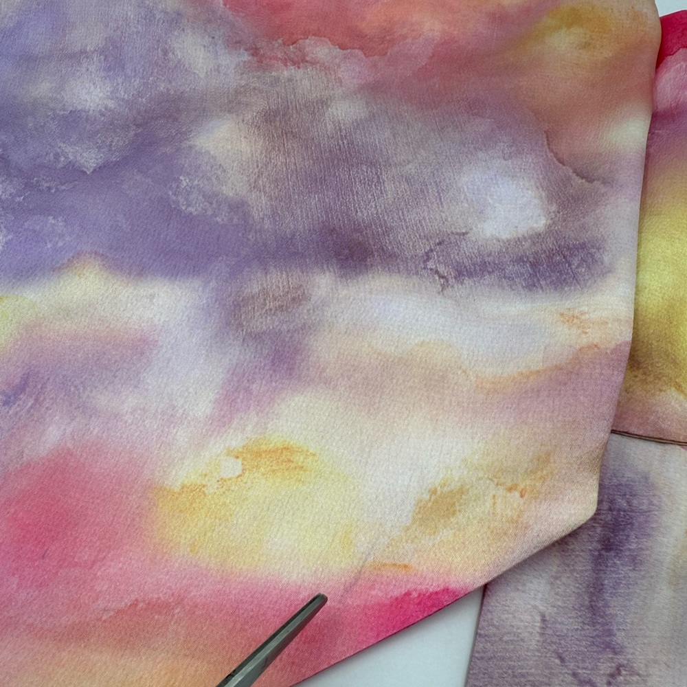 Superdown Strapless Bandanna Tie Dye Tube Top - Picture 6 of 9